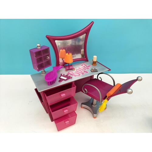 200 - Collection of Bratz Clothing and Accessories plus Dressing Table and Hair Dresser Unit.