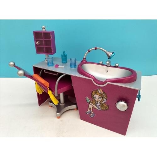 200 - Collection of Bratz Clothing and Accessories plus Dressing Table and Hair Dresser Unit.