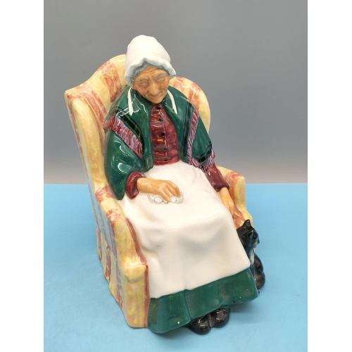 218 - Royal Doulton 18cm Figure 'Forty Winks' HN 1974.