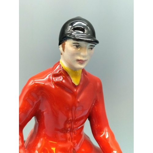 383 - Beswick Figure of Huntsman on Horse. 22cm High x 23cm.