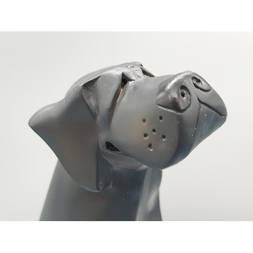397 - Boxed My Pedigree Pals Arora Design 'Black Labrador' Figure. 11.5cm Tall.
