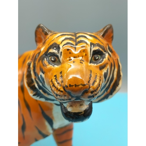 44 - Beswick Figure of a Bengal Tiger, 19cm x 27cm. Small Flake to Underside of Rear Paw, Not Visible on ... 