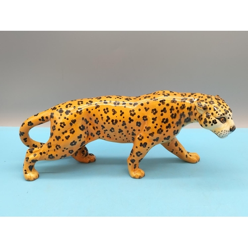 56 - Beswick Figure of a Leopard 1082. 11cm x 30cm.