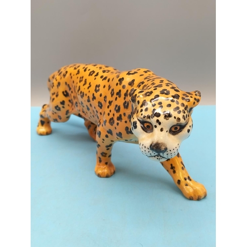 56 - Beswick Figure of a Leopard 1082. 11cm x 30cm.