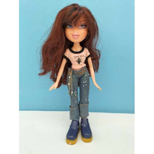 76 - Bratz Dolls (3) to include 'Phoebe Good Girl' and her Twin 'Roxxi' plus One Other.