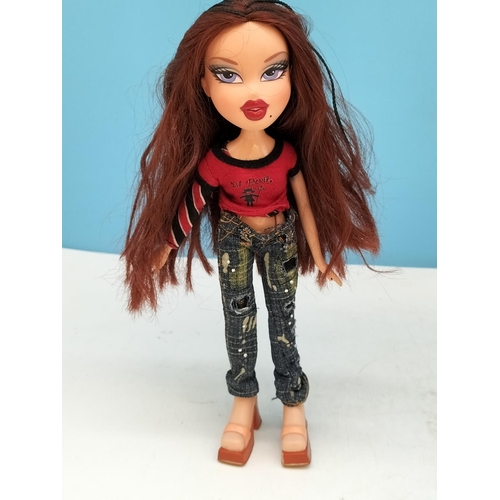 76 - Bratz Dolls (3) to include 'Phoebe Good Girl' and her Twin 'Roxxi' plus One Other.