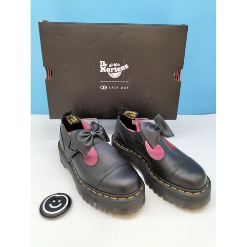 114 - Limited Edition Dr Marten Lazy Oaf 'Bethan Lo' Shoes. Size 4. New in Box.