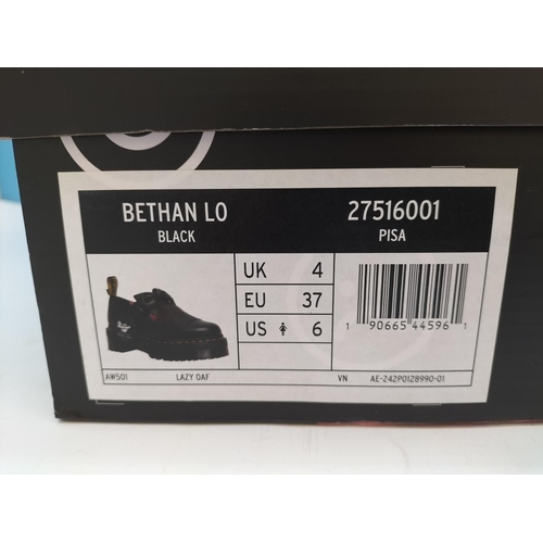 114 - Limited Edition Dr Marten Lazy Oaf 'Bethan Lo' Shoes. Size 4. New in Box.