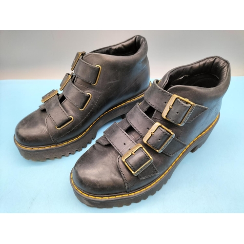 202 - Dr Martens 'Coppola' Heeled Shoes. Size 4.