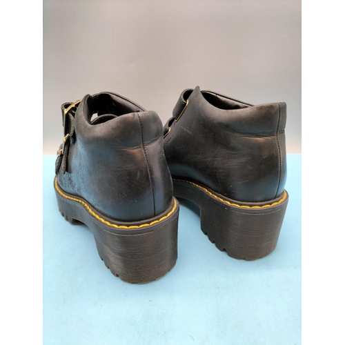 202 - Dr Martens 'Coppola' Heeled Shoes. Size 4.