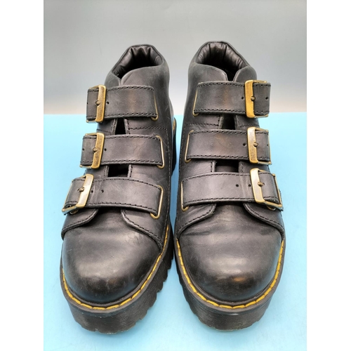202 - Dr Martens 'Coppola' Heeled Shoes. Size 4.