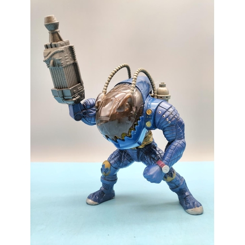 204 - 3 x Vintage 1990's Street Sharks Moto Streex Blades 15cm Action Figures to include Dr Piranoid'