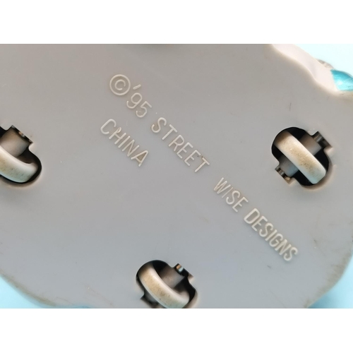 204 - 3 x Vintage 1990's Street Sharks Moto Streex Blades 15cm Action Figures to include Dr Piranoid'