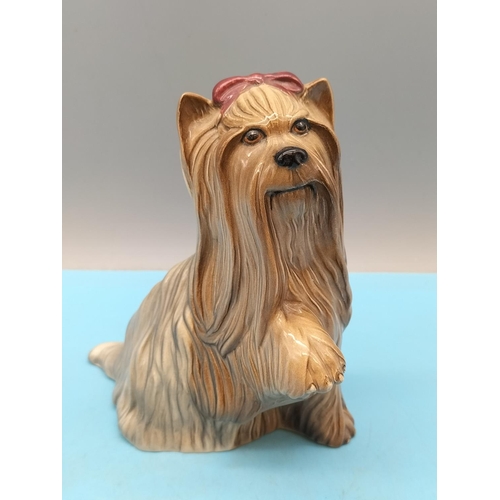 206 - Beswick 14cm Figure of a Yorkshire Terrier.
