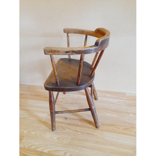 21 - 19th Century Childs Bentwood Chair. 60cm High, 35cm x 28cm. Collection Only.