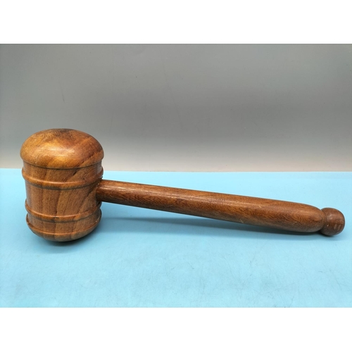 224 - Pine Cricket Mallet. 31cm Long.
