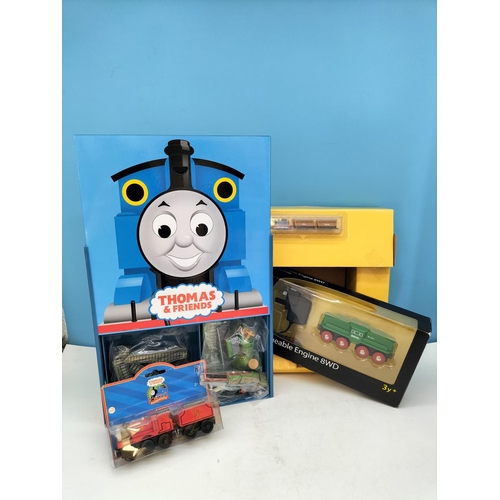 228 - Vintage New and Sealed ERTL 'Thomas the Tank Engine' Mini World Train Carry Case Playset, James Trai... 
