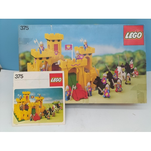 310 - Vintage Rare 'Castle' Lego Set 375.