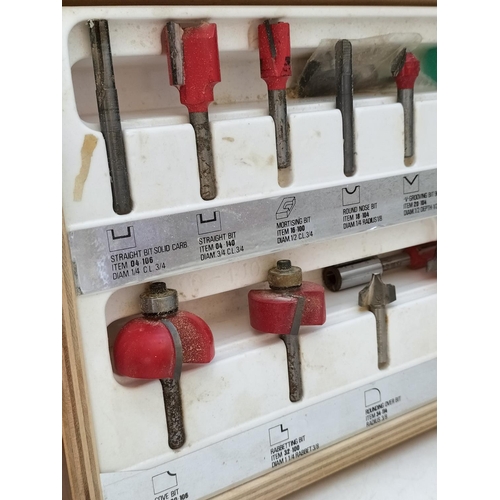 314 - Boxed Freud Router Woodwork Bit Set.