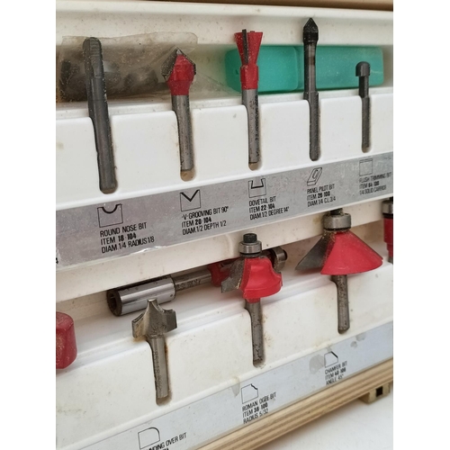 314 - Boxed Freud Router Woodwork Bit Set.