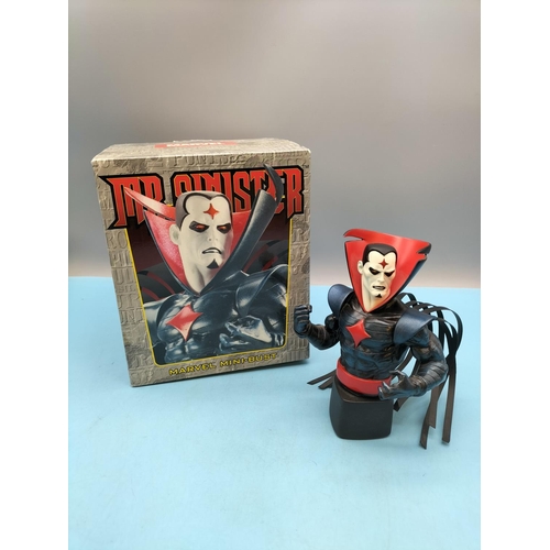 330 - Boxed Marvel Randy Bowen Design 'Mr Sinister' Mini Bust 2002. Limited Edition 2227/6,000.