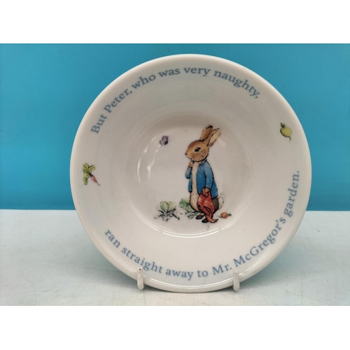 418 - New in Box Wedgwood Beatrix Potter 'Peter Rabbit' Breakfast Set.