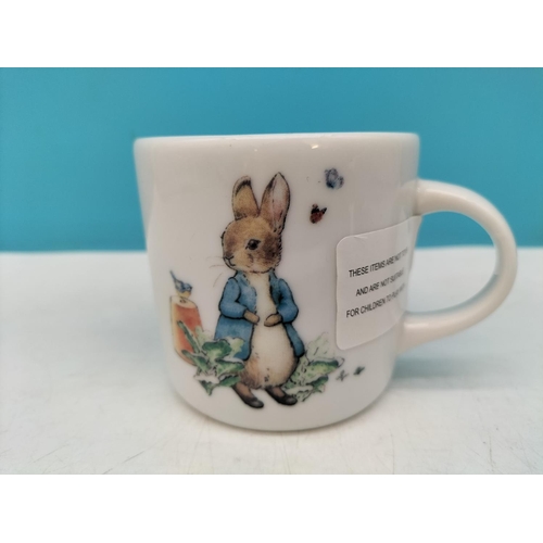 418 - New in Box Wedgwood Beatrix Potter 'Peter Rabbit' Breakfast Set.