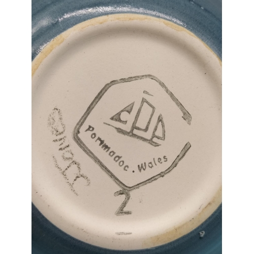 51 - Vintage 1970's Porthmadog Pottery Items (2). Largest Diameter 13cm.