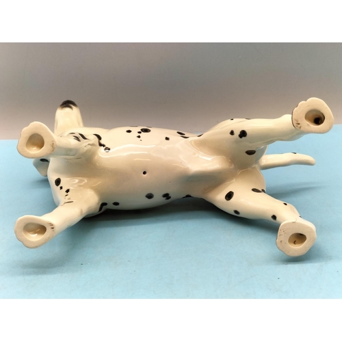 53 - Coopercraft Figure of a Dalmatian. 15cm High, 19cm Long.