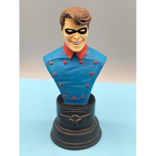 54 - Boxed Marvel Randy Bowen Design 'Bucky' Mini Bust 2002. Limited Edition 160/5,000.
