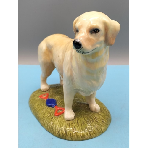 700 - Royal Doulton Gun Dog Collection Figure of a Golden Retriever RDA14. 14cm High x 17cm.