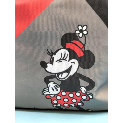 78 - New Bradford Exchange 'Micky & Minnie Mouse' Backpack Bag. 32cm x 32cm.