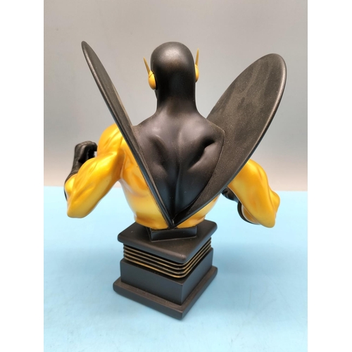 79 - Boxed Marvel Randy Bowen Design 'Yellow Jacket' Mini Bust. Limited Edition 470/2,000.