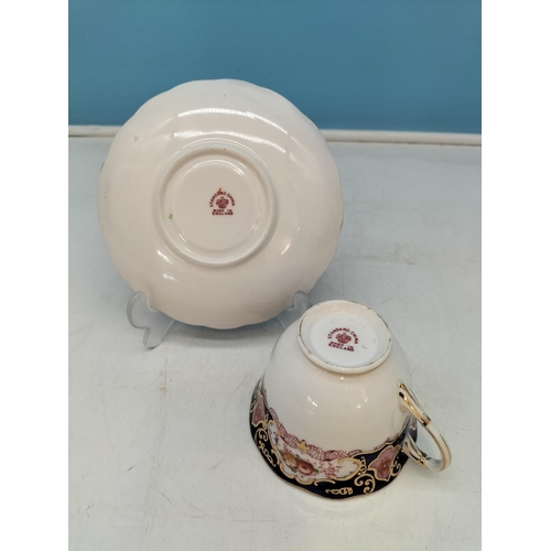 120 - Collection of Cabinet Cups and Saucers (6) to include Royal Worcester, Aynsley, Samuel Radford, Stan... 