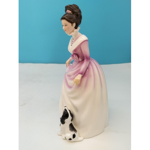 401 - Royal Doulton 22cm Lady Figure 'Good Companion' HN 3608.