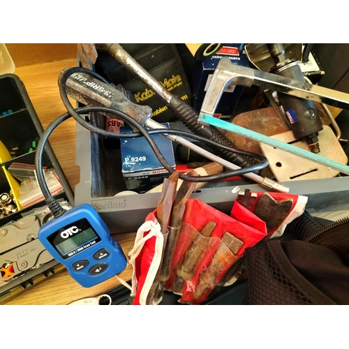 Toolboxes (3) with Contents to include OTC PocketScan Code Reader ...