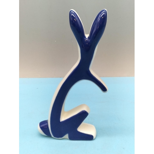 Royal Dux Porcelain 11cm Stylised Rabbit Figure