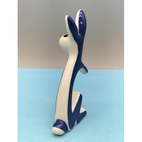 Royal Dux Porcelain 11cm Stylised Rabbit Figure