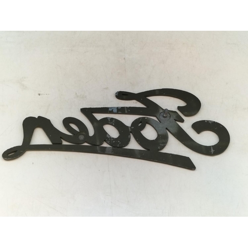 33 - Cast Metal 'Foden' Front Grille Badge. 32cm Long.