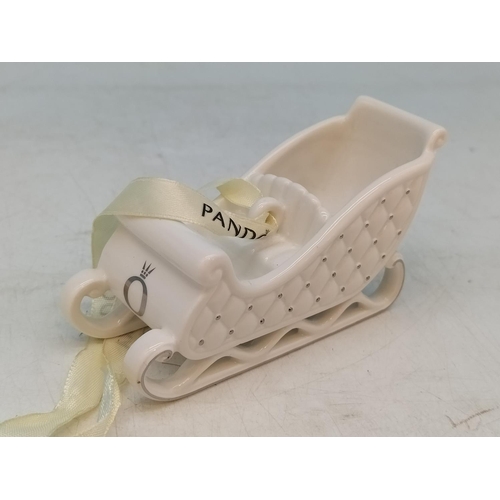 112 - Pandora 'Santa's Sleigh' Christmas Decoration 2014.