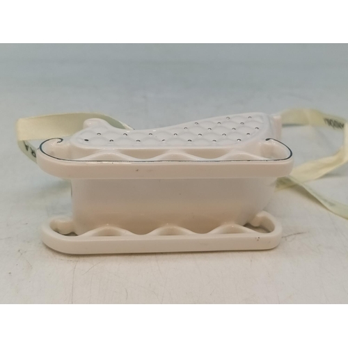 112 - Pandora 'Santa's Sleigh' Christmas Decoration 2014.