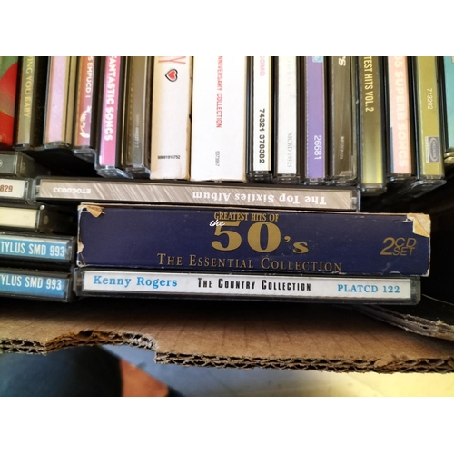129 - Large Quantity of CDs, Mainly 60's and 70's Music.