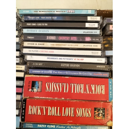 129 - Large Quantity of CDs, Mainly 60's and 70's Music.