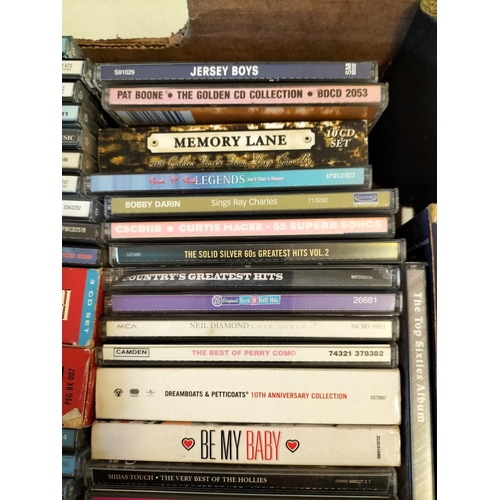 129 - Large Quantity of CDs, Mainly 60's and 70's Music.