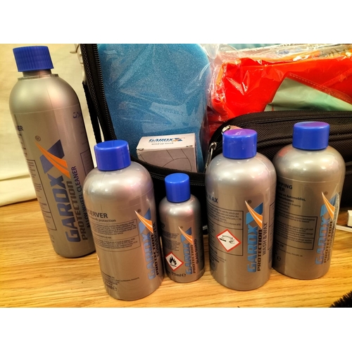100 - New Gardx Car Cleaning and Protection Kit in Carry Case.