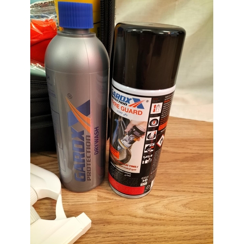 100 - New Gardx Car Cleaning and Protection Kit in Carry Case.