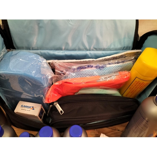 100 - New Gardx Car Cleaning and Protection Kit in Carry Case.