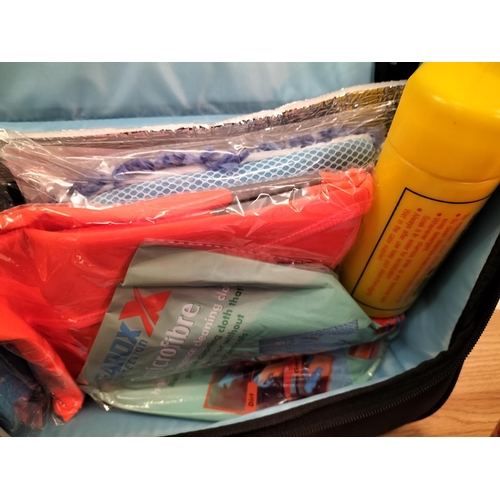 100 - New Gardx Car Cleaning and Protection Kit in Carry Case.