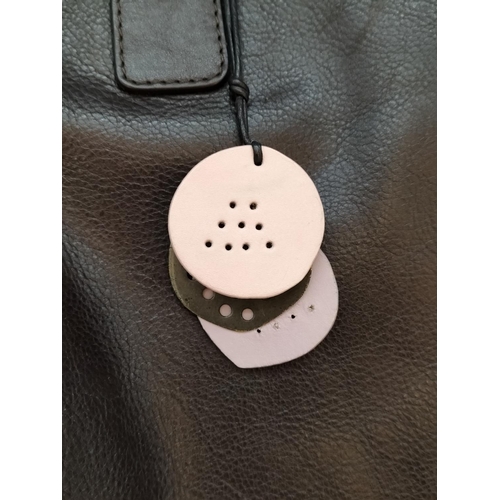 140 - Brown Leather Radley Handbag. 25cm High, 30cm x 11cm.