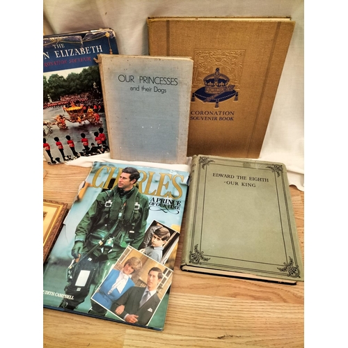 150 - Collection of Royal Commemorative Books, Mostly Queen Elizabeth II and Edward VI plus a Quantity of ... 